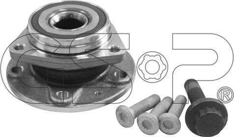 MDR GSP-9336022K - Kit cuscinetto ruota autozon.pro