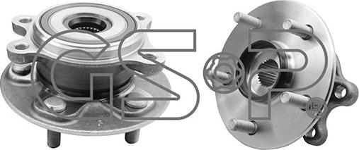 MDR GSP-9326070 - Kit cuscinetto ruota autozon.pro