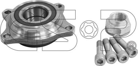 MDR GSP-9237018K - Kit cuscinetto ruota autozon.pro