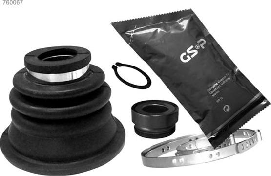 MDR GSP-760067 - Cuffia, Semiasse autozon.pro