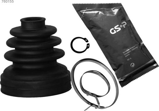 MDR GSP-760155 - Cuffia, Semiasse autozon.pro