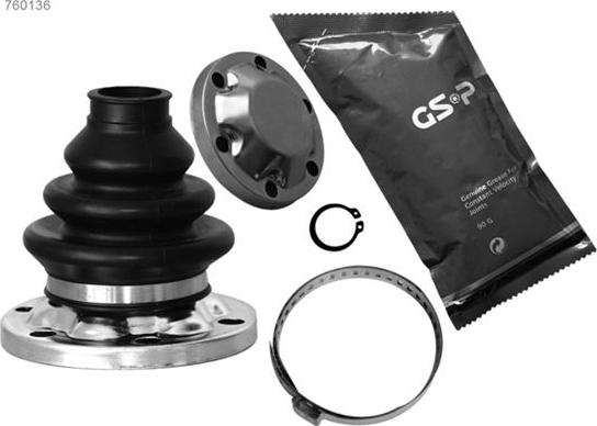 MDR GSP-760136 - Cuffia, Semiasse autozon.pro