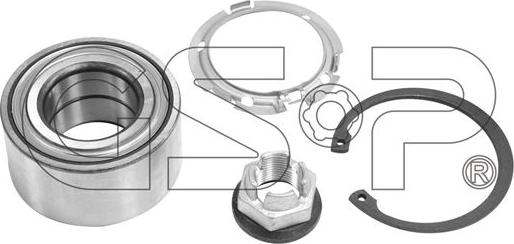 MDR GSP-GK6561 - Kit cuscinetto ruota autozon.pro