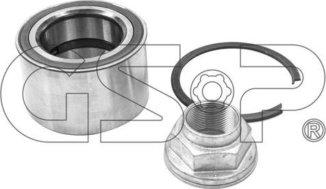 MDR GSP-GK6570 - Kit cuscinetto ruota autozon.pro