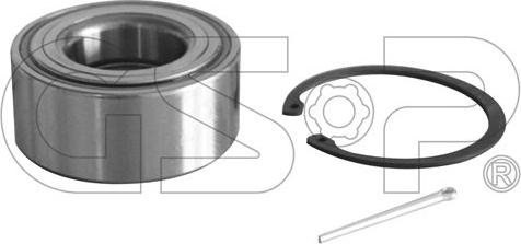 MDR GSP-GK00X55 - Kit cuscinetto ruota autozon.pro