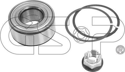 MDR GSP-GK3495 - Kit cuscinetto ruota autozon.pro