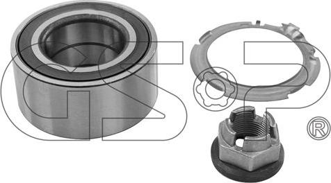 MDR GSP-GK3608 - Kit cuscinetto ruota autozon.pro