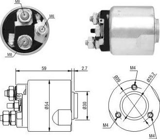 Meat & Doria 46170 - Elettromagnete, Motore d'avviamento autozon.pro