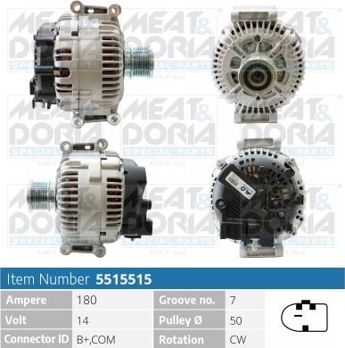 Meat & Doria 5515515 - Alternatore autozon.pro