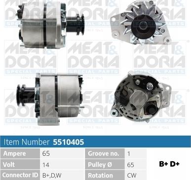 Meat & Doria 5510405 - Alternatore autozon.pro