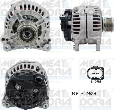 Meat & Doria 5510416G - Alternatore autozon.pro