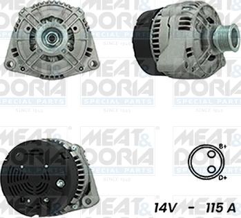 Meat & Doria 5510596G - Alternatore autozon.pro