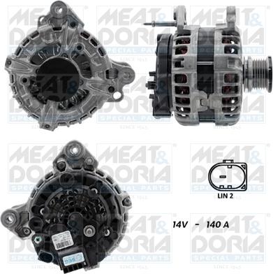 Meat & Doria 5510545G - Alternatore autozon.pro