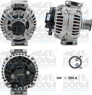 Meat & Doria 5510520G - Alternatore autozon.pro