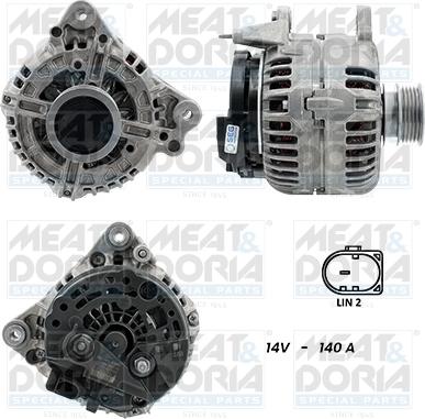 Meat & Doria 5510665G - Alternatore autozon.pro