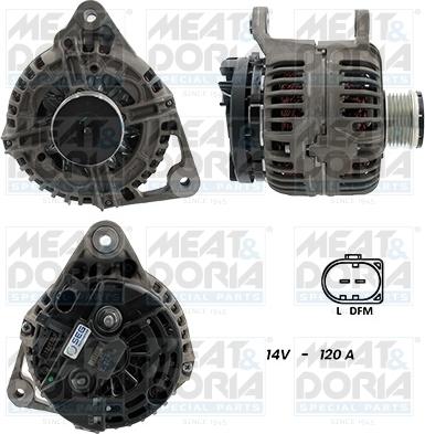 Meat & Doria 5510686G - Alternatore autozon.pro