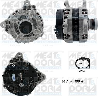 Meat & Doria 5510671G - Alternatore autozon.pro