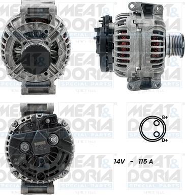 Meat & Doria 5510096G - Alternatore autozon.pro