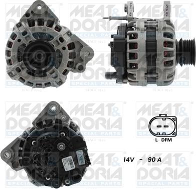 Meat & Doria 5510012G - Alternatore autozon.pro