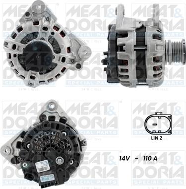 Meat & Doria 55101406G - Alternatore autozon.pro