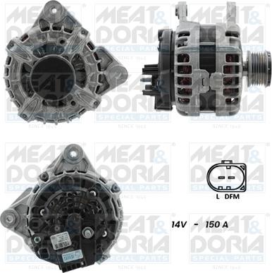 Meat & Doria 55101408G - Alternatore autozon.pro