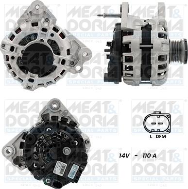 Meat & Doria 55101414G - Alternatore autozon.pro