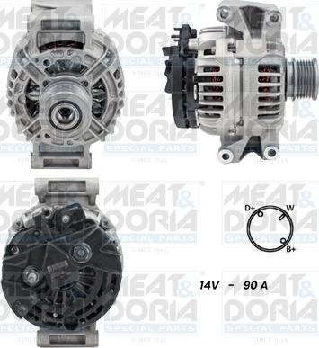 Meat & Doria 5510109G - Alternatore autozon.pro