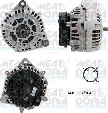 Meat & Doria 55101361G - Alternatore autozon.pro