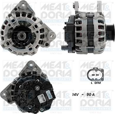 Meat & Doria 55101384G - Alternatore autozon.pro