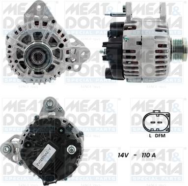 Meat & Doria 55101379G - Alternatore autozon.pro