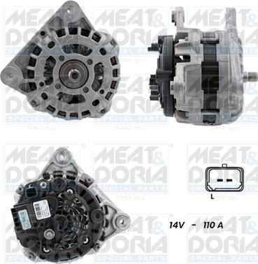 Meat & Doria 55101374G - Alternatore autozon.pro