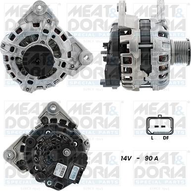 Meat & Doria 5510742G - Alternatore autozon.pro