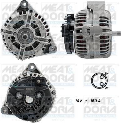 Meat & Doria 5510753G - Alternatore autozon.pro