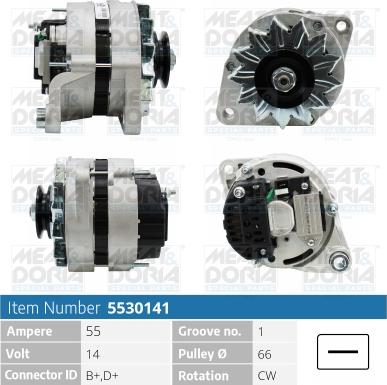 Meat & Doria 5530141 - Alternatore autozon.pro