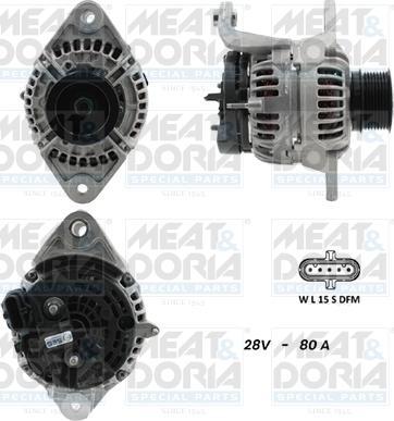 Meat & Doria 5610067G - Alternatore autozon.pro