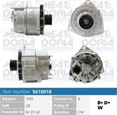 Meat & Doria 5610018 - Alternatore autozon.pro