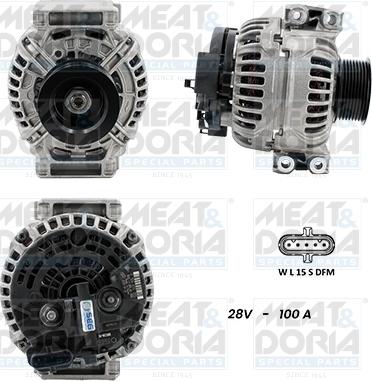 Meat & Doria 5610085G - Alternatore autozon.pro