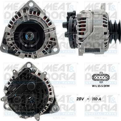 Meat & Doria 5610081G - Alternatore autozon.pro