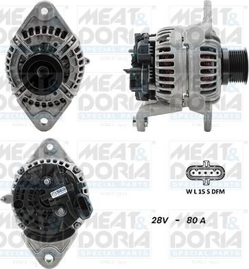 Meat & Doria 5610088G - Alternatore autozon.pro