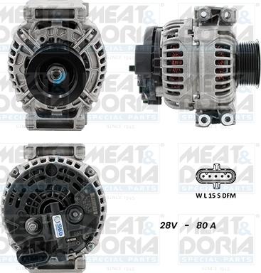 Meat & Doria 5610030G - Alternatore autozon.pro