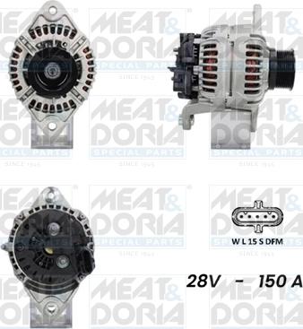 Meat & Doria 5610074G - Alternatore autozon.pro