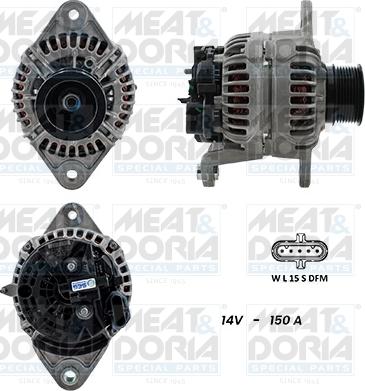 Meat & Doria 5610169G - Alternatore autozon.pro