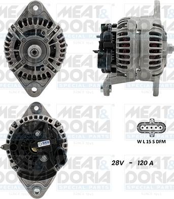 Meat & Doria 5610166G - Alternatore autozon.pro