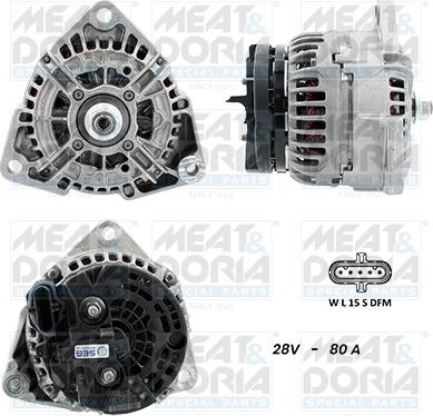 Meat & Doria 5610160G - Alternatore autozon.pro