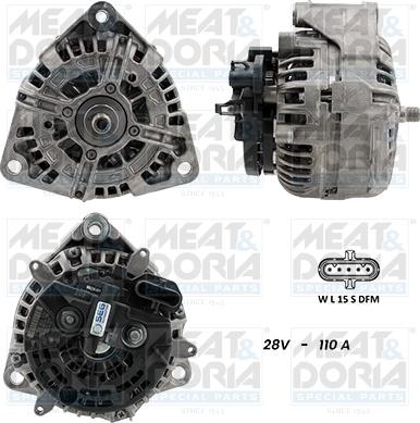 Meat & Doria 5610161G - Alternatore autozon.pro