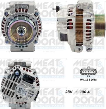 Meat & Doria 5635135G - Alternatore autozon.pro