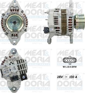 Meat & Doria 5635130G - Alternatore autozon.pro