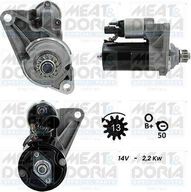 Meat & Doria 5010956G - Motorino d'avviamento autozon.pro