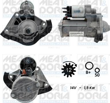 Meat & Doria 5010980G - Motorino d'avviamento autozon.pro