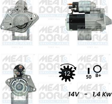 Meat & Doria 5010988G - Motorino d'avviamento autozon.pro